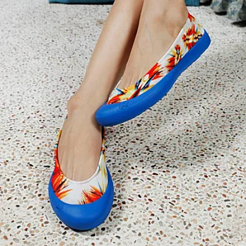 【Feathers 費德斯】(116g)超輕羽量鞋 天堂鳥系列35藍色