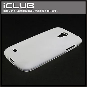 Samsung Galaxy S4 MINI i9190玩家必備TPU清水保護套（白色）