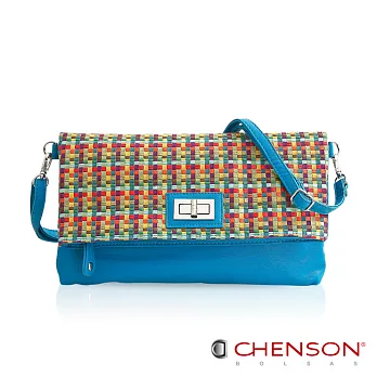 CHENSON 紐約名媛.熱氣球時尚派對斜肩包(附背帶)(CG65648-G)