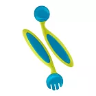 boon - 彎彎餐具 (藍綠)