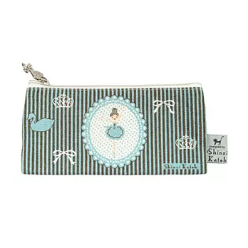 Shinzi Katoh 拉鍊筆袋-芭蕾