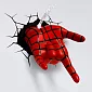 《3D立體造型燈》 復仇者聯盟  蜘蛛人 手掌---3D Light FX出品(加拿大原裝)