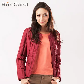 【Bés Carol】女內穿羽絨服XL棗紅