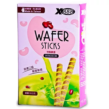 XO888紅豆抹茶捲心酥(95公克)