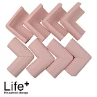 【Life Plus】超厚泡棉安全防撞桌角粉紅