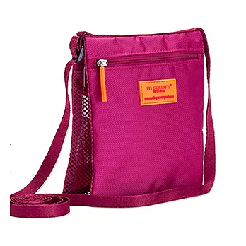 M Square 防盜隨身包(紫紅)