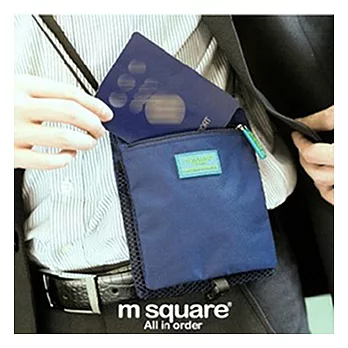 M Square 防盜隨身包(寶藍)