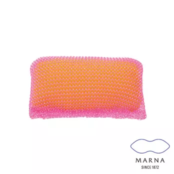 【MARNA】亮色硬質菜瓜布(粉)