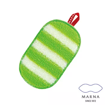 【MARNA】薄型條紋菜瓜布(綠)