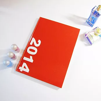 2014 ColorDiary 玩色日誌。16K紅