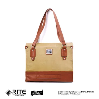 RITE 多功能方型包-T0102-卡其帆布