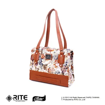 RITE 多功能方型包-T0204-白色雅菊
