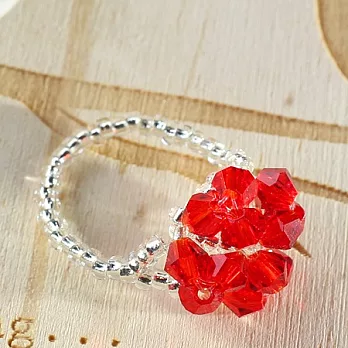 花魁串珠戒指‧Alice遇見愛麗絲