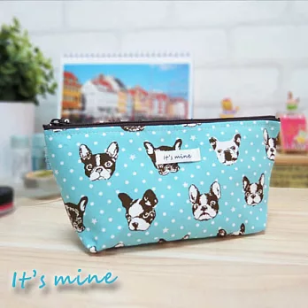 It’s mine 寬底筆袋包系列-法鬥物語-藍