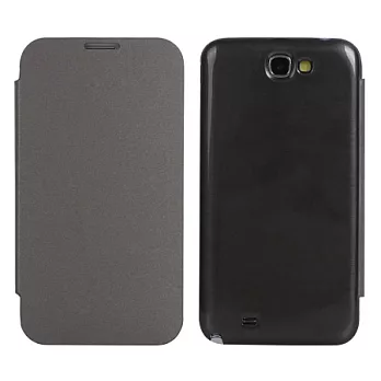 【BIEN】SAMSUNG Note II 多彩髮絲紋 Smart Cover (灰)