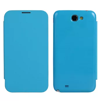 【BIEN】SAMSUNG Note II 多彩髮絲紋 Smart Cover (藍)