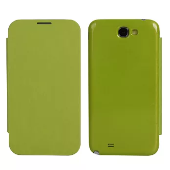 【BIEN】SAMSUNG Note II 多彩髮絲紋 Smart Cover (綠)
