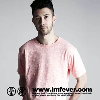熱血FEVER-IMAGINE NOW TEEFREE粉色