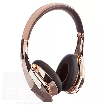 魔聲 Monster DiamondZ 玫瑰金色 鑽石造型 可摺疊 頭戴式耳機
