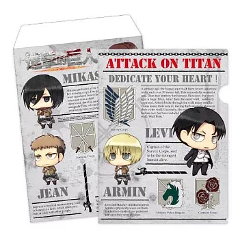 進擊的巨人-LU LU兩用夾D款(Q綜)