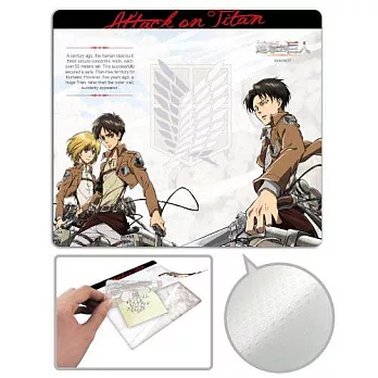 進擊的巨人-滑鼠墊(MEMO)A款(綜)