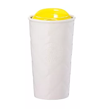 [星巴克]菱格黃雙層馬克杯