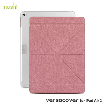 moshi VersaCover for iPad Air 2 多角度前後保護套粉