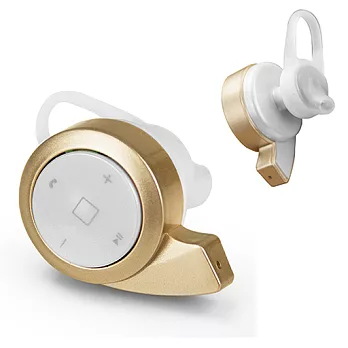 Mini A8 迷你蝸牛藍牙耳機麥克風(Bluetooth 4.0)金色