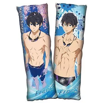 Free ES-等身抱枕-海水藍遙