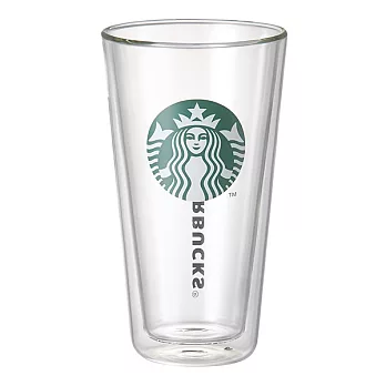 [星巴克]綠品牌雙層玻璃杯