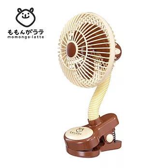 【日本Momonga.Latte】夾式電風扇拿鐵