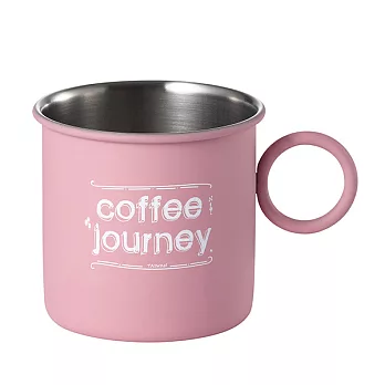 [星巴克]Coffee journey粉不銹鋼色彩杯