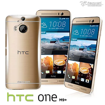 【Metal-Slim】 HTC ONE M9+ 高抗刮透明系新型保護殼