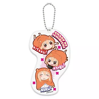 我家有個魚乾妹透明塑膠吊飾L:小埋的一天