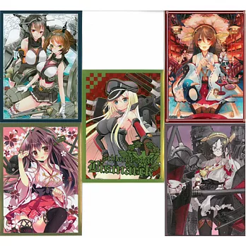 艦娘同人角色收集卡套第二組(一組5張)