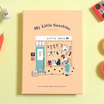 迪夢奇-My Little Sunshine半年誌-襪店(橘色)