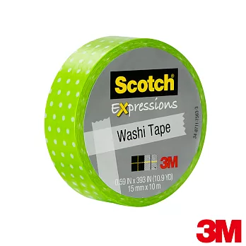 【3M】 Scotch和紙膠帶15mm x 10m (C314-P31)