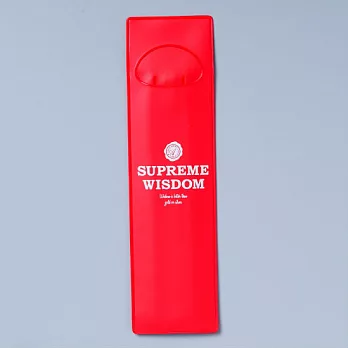 強力束帶筆袋/紅