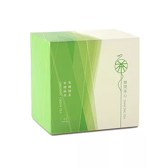 【舞間茶心】有機綠茶-原片立體茶包(3g*12入)