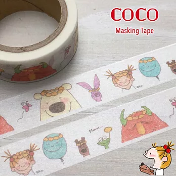 【日本製!】童趣回憶 ~ COCOちゃん紙膠帶【4款選!】N546