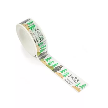 知音文創/來趣找黑熊紙膠帶/美洲黑熊