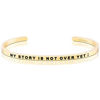 MANTRABAND MY STORY IS NOT OVER YET 撰寫精彩人生 金色