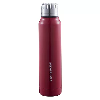 [星巴克]300ml紅不鏽鋼保溫水瓶