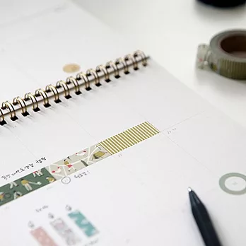 Dailylike 單捲紙膠帶 - 70 露營地圖