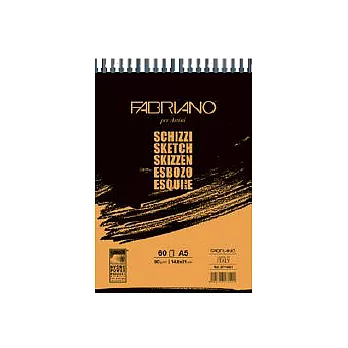 Shizzi黃素描本,90G,A5,60張,線圈可撕,14.8x21