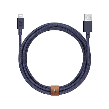 【Native Union】Belt Cable充電傳輸線Lightning/3M(海洋藍)