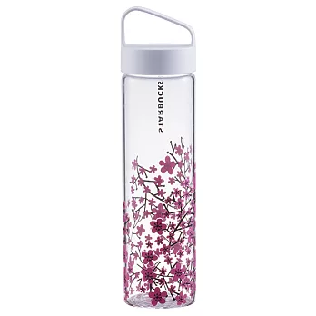 [星巴克]漫山櫻花玻璃水瓶