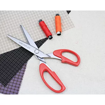 Clover波刃鋸齒剪刀 22CM