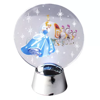 《Enesco》迪士尼公主壓克力迷你LED擺飾燈(灰姑娘馬車)