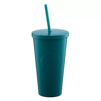 [星巴克]藍綠不鏽鋼TO GO冷水杯